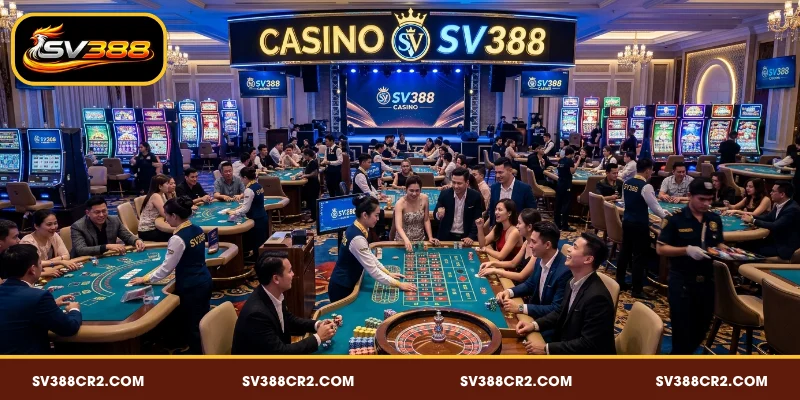 Casino SV388 mang đến trải nghiệm chân thực