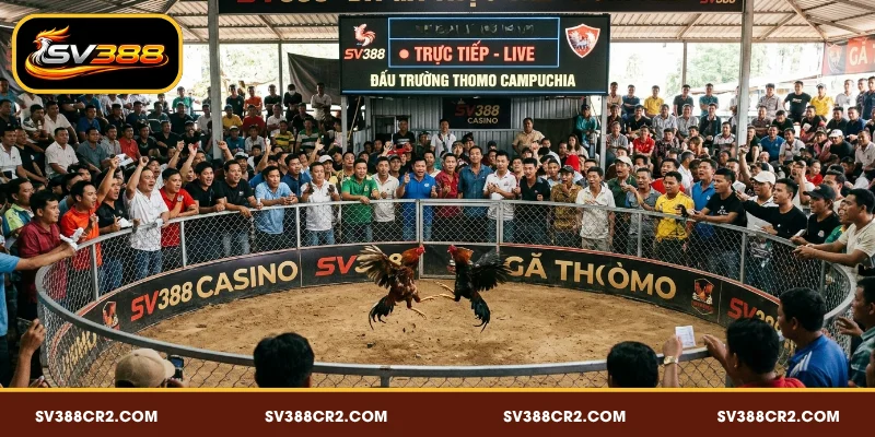 Đá Gà Trực Tiếp Hôm Nay SV388 - Xem Ngay Các Trận Kịch Tính 2 Đá gà trực tiếp hôm nay SV388 là phát sóng theo thời gian thực