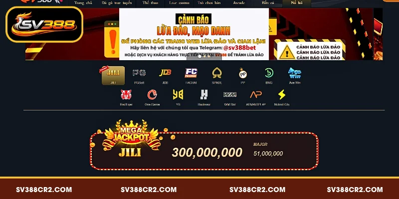Danh sách nhà cung cấp game nổi bật của sảnh slot SV388