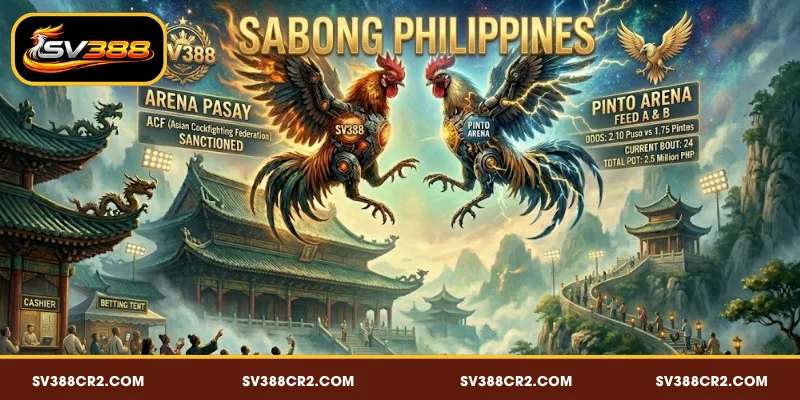 SV388 Có Uy Tín Không? 4 Dấu Hiệu Khẳng Định Độ Tin Cậy 1 Tìm hiểu nét đặc trưng của Sabong Philippines tại SV388