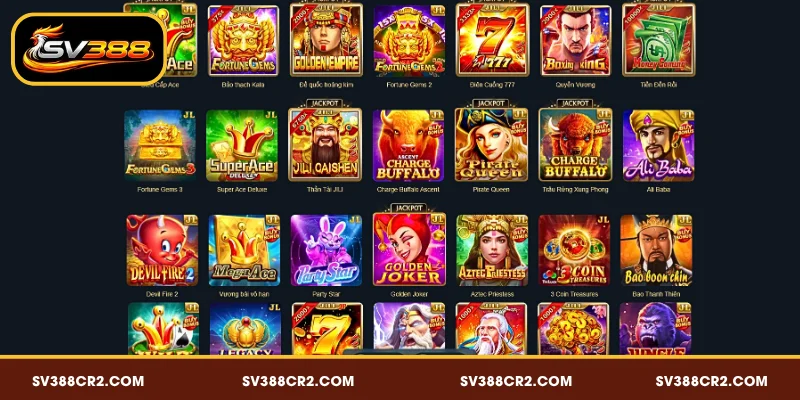 Tổng hợp game nổ hũ SV388 được ưa chuộng